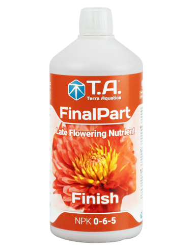 botella de final part de terra aquatica, late Flowerin nutrinet,finish NPK