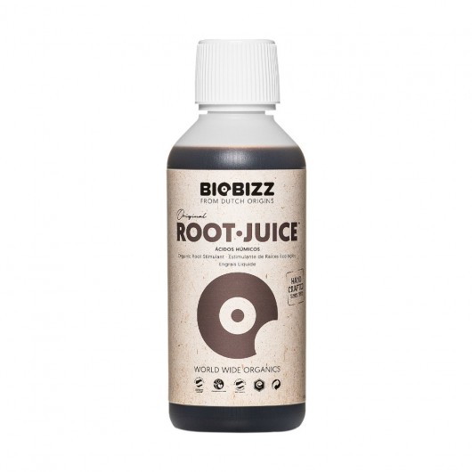 frasco de root juice de biobizz